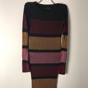Striped Body con dress
